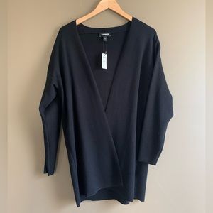 Express Black Cardigan NWT